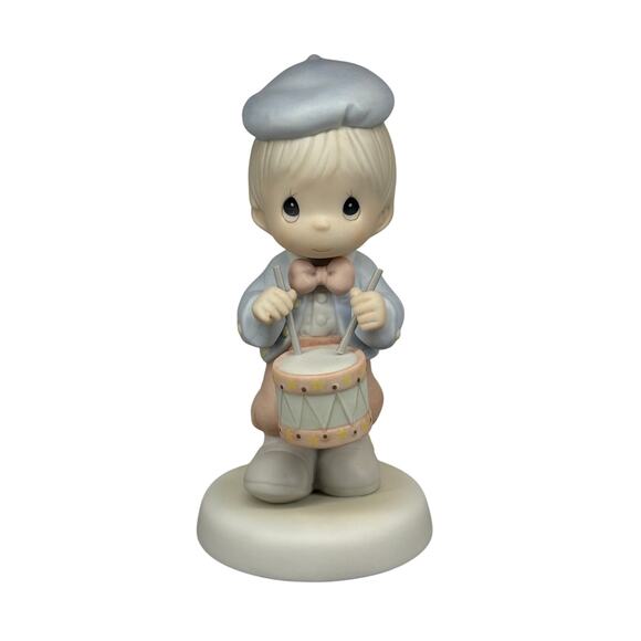 Enesco Other - Precious Moments 1995 Marching to Beat of Freedom's Drum #521981 Signed SamB